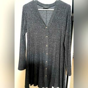 Forever 21 Button Detail Sweater Dress